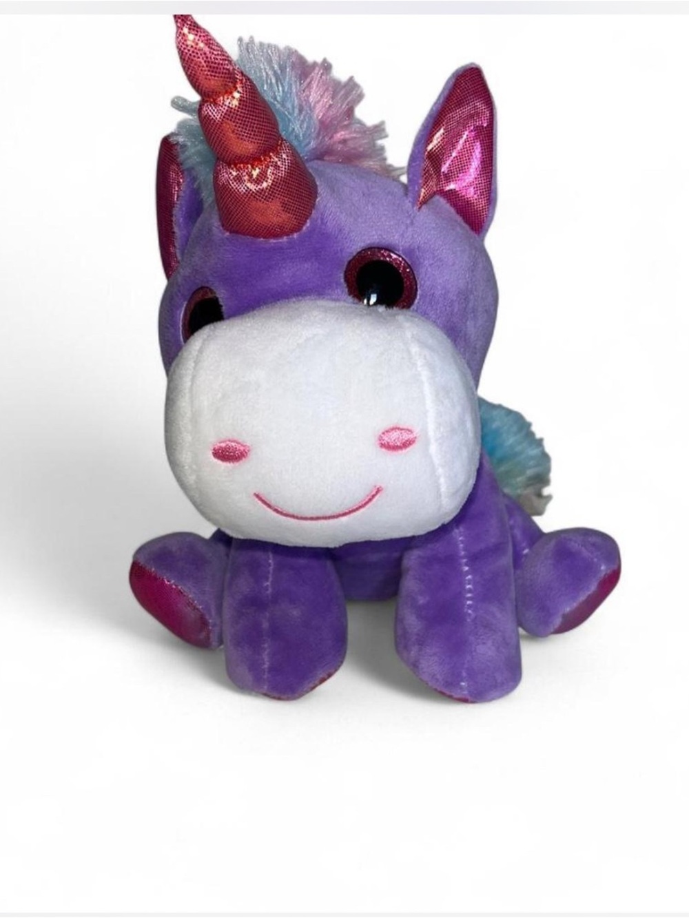 Purple Unicorn Plush Stuffed Animal - Soft Kids Toy